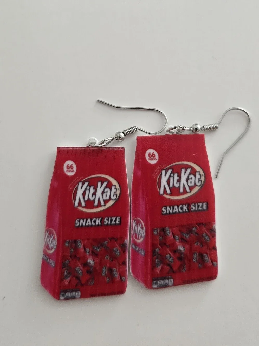 Snack Pack Earrings - KitKat, Coffee-Mate, Twix & Party Pizza Styles